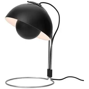 Lampe de table en acier noir mat 35,9 x 23 cm VP4 - &tradition