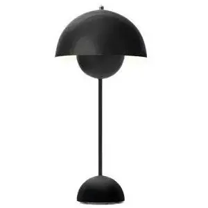 Comparateur de prix : & Tradition - Lampe à poser Flowerpot VP3, Verner Panton, 1969 Noir taille unique
