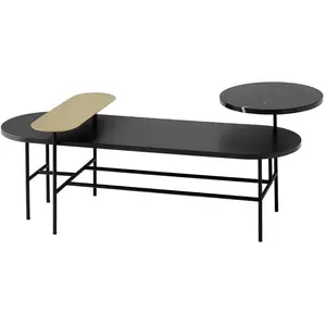 Table basse en frêne JH7 Palette - &tradition pas cher