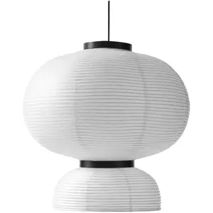 Comparateur de prix : Suspension en papier blanc ivoire 70cm Formakami JH5 - &tradition