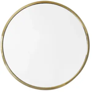 Comparateur de prix : Miroir rond en laiton 66cm Sillon SH5 - &tradition