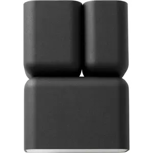 Comparateur de prix : & Tradition - Applique Tabata LN10 en métal Noir taille unique