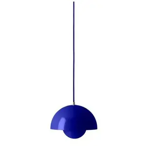Comparateur de prix : & Tradition - Suspension Flowerpot VP1, Verner Panton, 1968 Bleu taille unique
