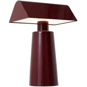 Comparateur de prix : & Tradition CARET-Baladeuse sans fil d'extérieur avec Variateur Métal H22cm Rouge