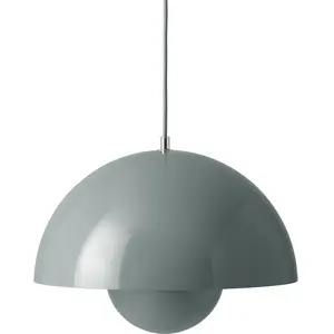 Comparateur de prix : &tradition - Suspension FlowerPot - Gris - Aluminium laqué - Designer Verner Panton
