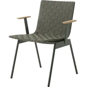&tradition - Fauteuil de repas Ville - Vert - Sangles polyester - Desi... pas cher
