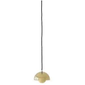 & Tradition - Suspension Flowerpot VP10, Verner Panton Doré taille unique pas cher