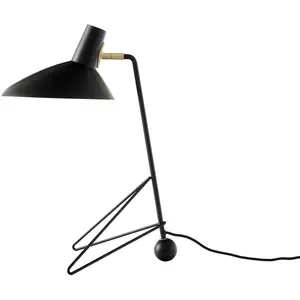 & Tradition - Lampe à poser Tripod HM9, Hvidt & Mølgaard Noir taille unique