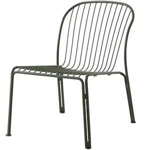 &tradition Chaise de jardin large en acier vert bronze Thorvald SC100 - &traditio... pas cher