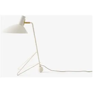 & Tradition - Lampe à poser Tripod HM9, Hvidt & Mølgaard Blanc taille unique pas cher