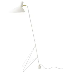 Lampadaire en aluminium laqué blanc mat 134cm Tripod HM8 - &traditionVendu parsmallable