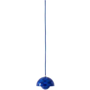 &tradition Suspension à motifs bleu cobalt et bleu crépuscule 16x13cm Flowerpot VP10 - &traditio pas cher