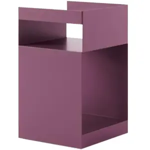 &tradition - Caisson à roulettes Rotate - Violet - Acier - Designer Space Copenhagen pas cher