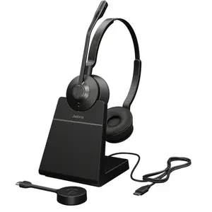 Comparateur de prix : Jabra Engage 55 SE Casque Sans fil Arceau Bureau/Centre d'appels Noir