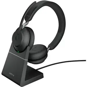 Comparateur de prix : Micro-casque Jabra Evolve2 65 - Noir - Sans fil - Stéréo - Sur-oreille