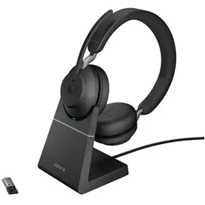 Comparateur de prix : Jabra Micro-casque Filaire Evolve2 65 Duo Usb-a Ms Link 380a +base
