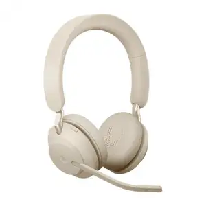 Casque Jabra Evolve2 65 - USB-A MS Teams Stereo - Beige pas cher
