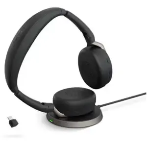 Comparateur de prix : Jabra Evolve2 65 Flex MS Stereo - micro-casque - avec socle de recharge sans fil