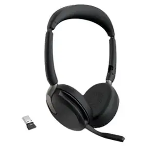 Comparateur de prix : Jabra Casques Bluetooth avec Microphone Evolve2 65 Flex Noir TU
