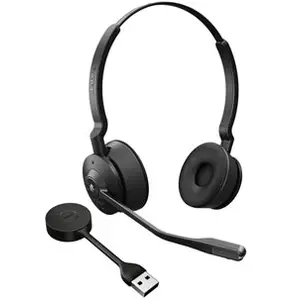Comparateur de prix : Jabra Engage 55 Casque stéréo sans fil USB-A MT avec microphone Noir