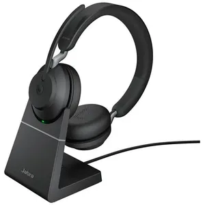 Jabra Evolve2 65 MS Stereo - micro-casque - avec support de chargement pas cher