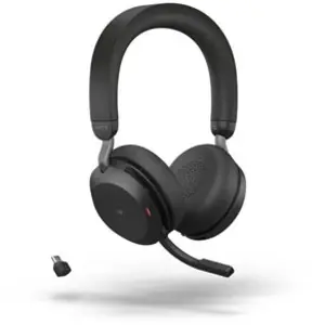 Comparateur de prix : Casque réducteur de bruit sans fil avec micro Jabra Evolve2 75 - Noir