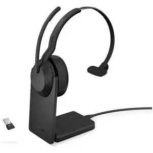 Comparateur de prix : JABRA EVOLVE2 55 MICRO-CASQUE SANS FIL MONO AVEC BASE DE CHARGEMENT, J