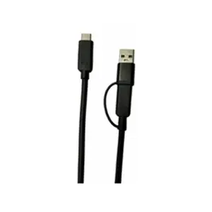 Microconnect - USB3.1CCA1 cable usb 1 m usb 3.2 Gen 1 (3.1 Gen 1) usb c Noir pas cher