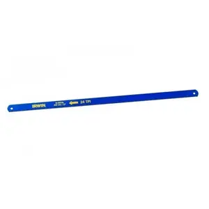 Irwin Boîte de 100 lames de scie à métaux bi-métal 24 dents/pouce pas cher