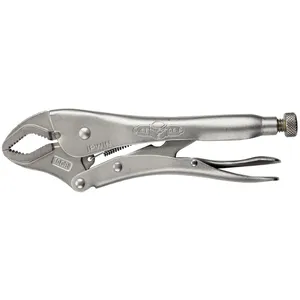 Irwin Pinces-étaux à  mâchoires courbes 10CR 250 mm de Irwin 10508017 pas cher