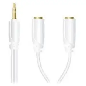 Comparateur de prix : Câble doubleur de casques Jack 3,5mm - Sinox -  