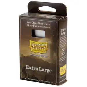 100 Protèges cartes Extra Large 65x100mm - Board Game Dragon Shield