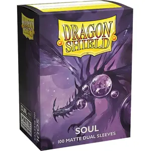 100 Pochettes Dual Matte Format Standard Soul - Dragon Shield