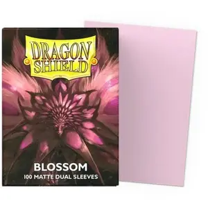 100 Pochettes Dual Matte Format Standard Blossom - Dragon Shield