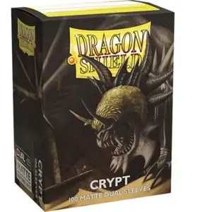 Dragon Shield Standard Matte Dual Sleeves - Crypt Neonen (100 Sleeves)