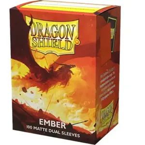 Dragon Shield Dual Matte Sleeves - Ember 'Alaric, Revolution Kindler' (100 Sleeves)