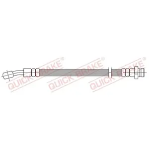 Comparateur de prix : Flexible de frein QUICK BRAKE 50.081, droite