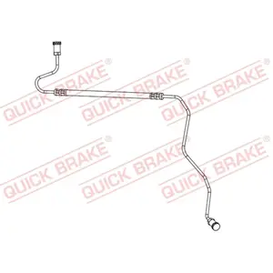 Flexible de frein QUICK BRAKE 96.017, gauche pas cher