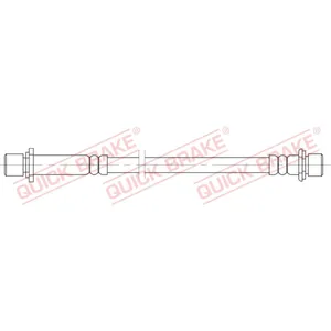 Comparateur de prix : Flexible de frein QUICK BRAKE 25.080