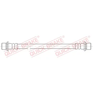 Comparateur de prix : Flexible de frein QUICK BRAKE 25.075