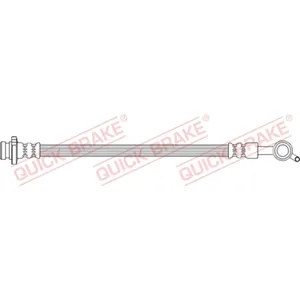 Flexible de frein QUICK BRAKE 58.022, droite pas cher