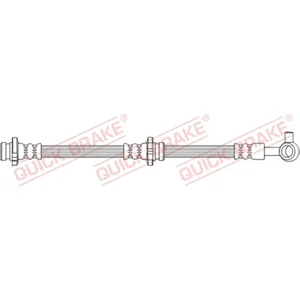 Flexible de frein QUICK BRAKE 50.744, droite pas cher