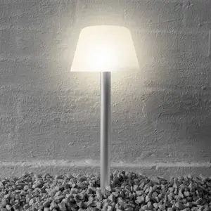 Comparateur de prix : EVA Solo SunLight lampe piquet solaire blanc opale
