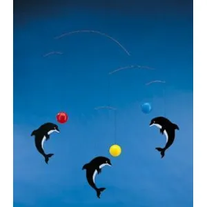 Comparateur de prix : Flensted F060 Dolphinarium Mobiles, film, multicolore, 50 cm
