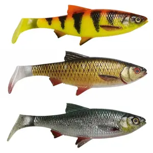 Comparateur de prix : Savage Gear Leurre Souple 3d Lb River Roach 70g 180 Mm 10 Unités
