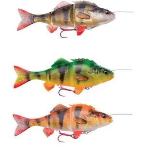 LEURRE SAVAGEAR 4D Line Thru Perch 17cm SS 63g 03-Albino