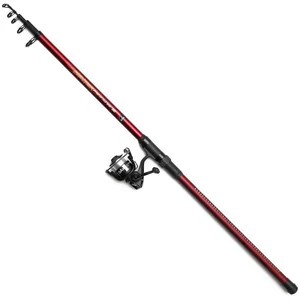 DAM Backbone II Tele, Cannes à Pêche, Cannes à Pêche Spinning, Pêche au Coup, Unisexe, Noir, 3 m, 60-160 gVendu paramazon