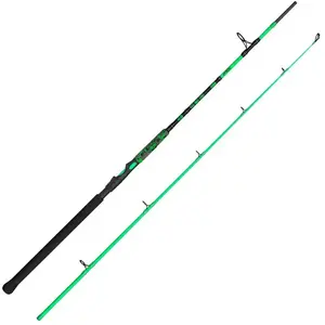 Canne Spinning Madcat Uv Series Light Spin Rod : Encombrement - 115cm, Long. - 2m25, Nombre d'anneaux - 7, Nombre de brins - 2, Poids - 290g, Puissance Canne - 40 - 125g