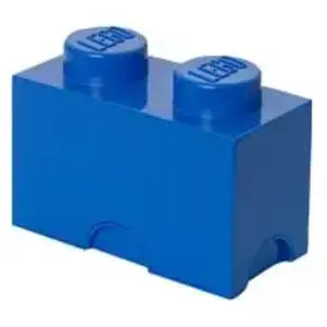 Comparateur de prix : LEGO pierre de rangement 2 plots 25 x 18 cm polypropylène bleu