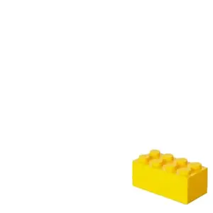 Comparateur de prix : Room Copenhagen LEGO mini pierre de rangement 8 plots 4,6 x 9,2 cm polypropylène jaune